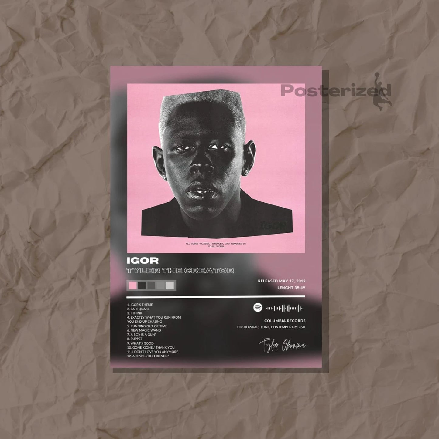 Tyler The Creator "IGOR" Album Cover