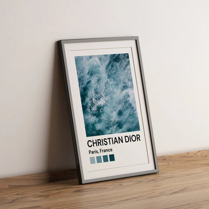 "CHRISTIAN DIOR" (Colour Teal)