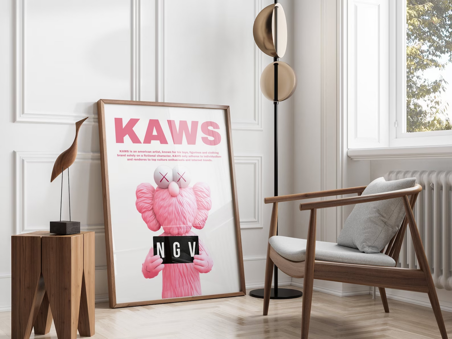 Pink Kaws "NGV"