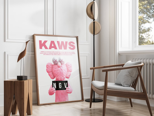 Pink Kaws "NGV"