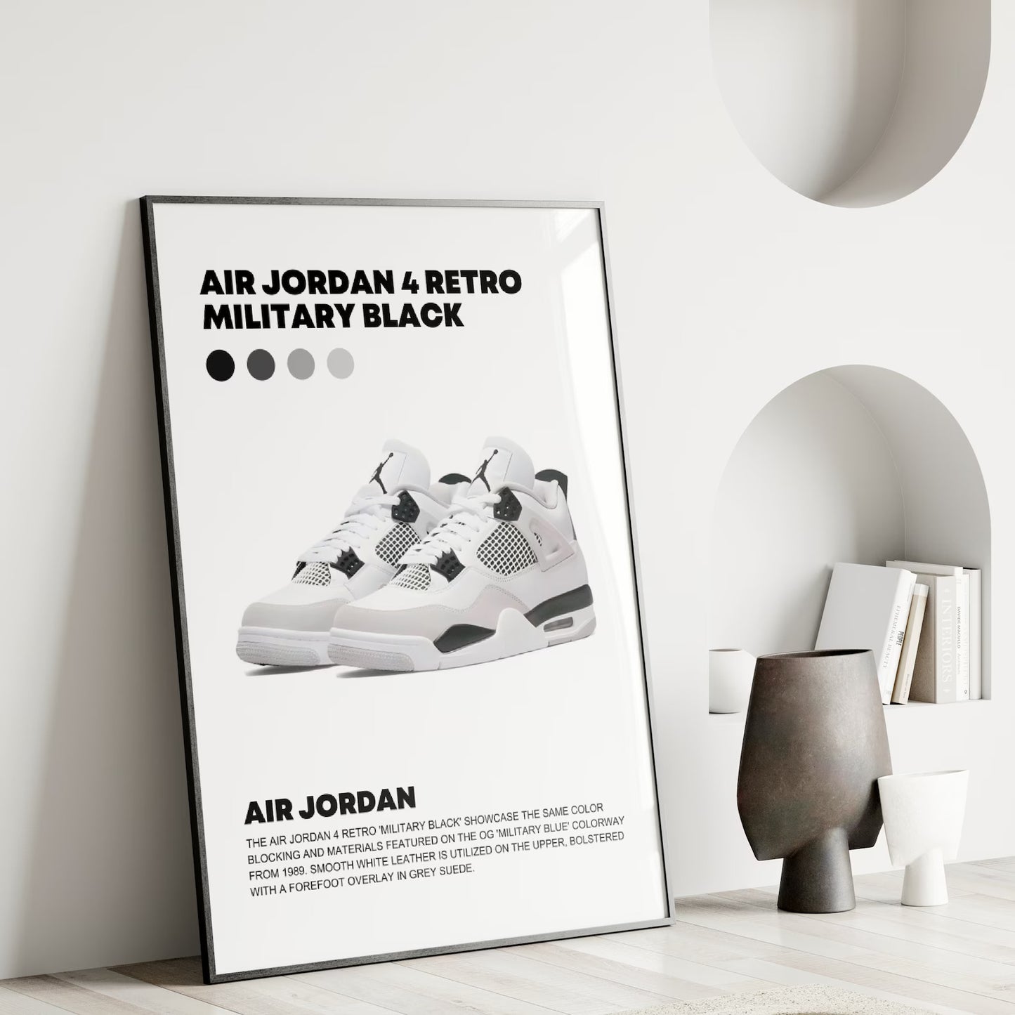 Air Jordan 4 Retro Military Black