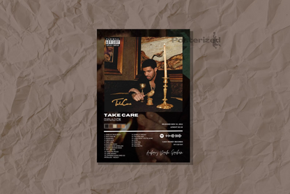 Drake "TAKE CARE" Album Cover