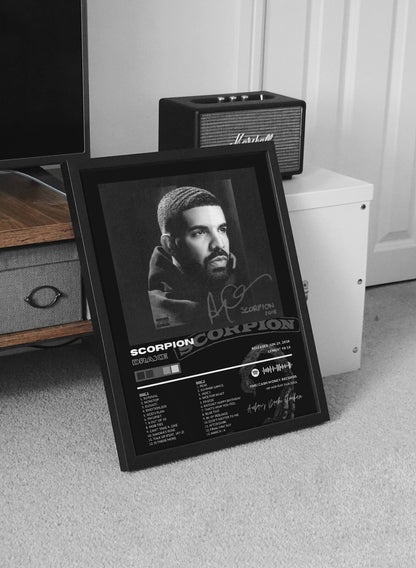 Drake " SCORPIAN" Album Cover