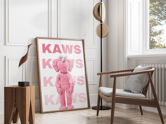 Pink Kaws Recurrent