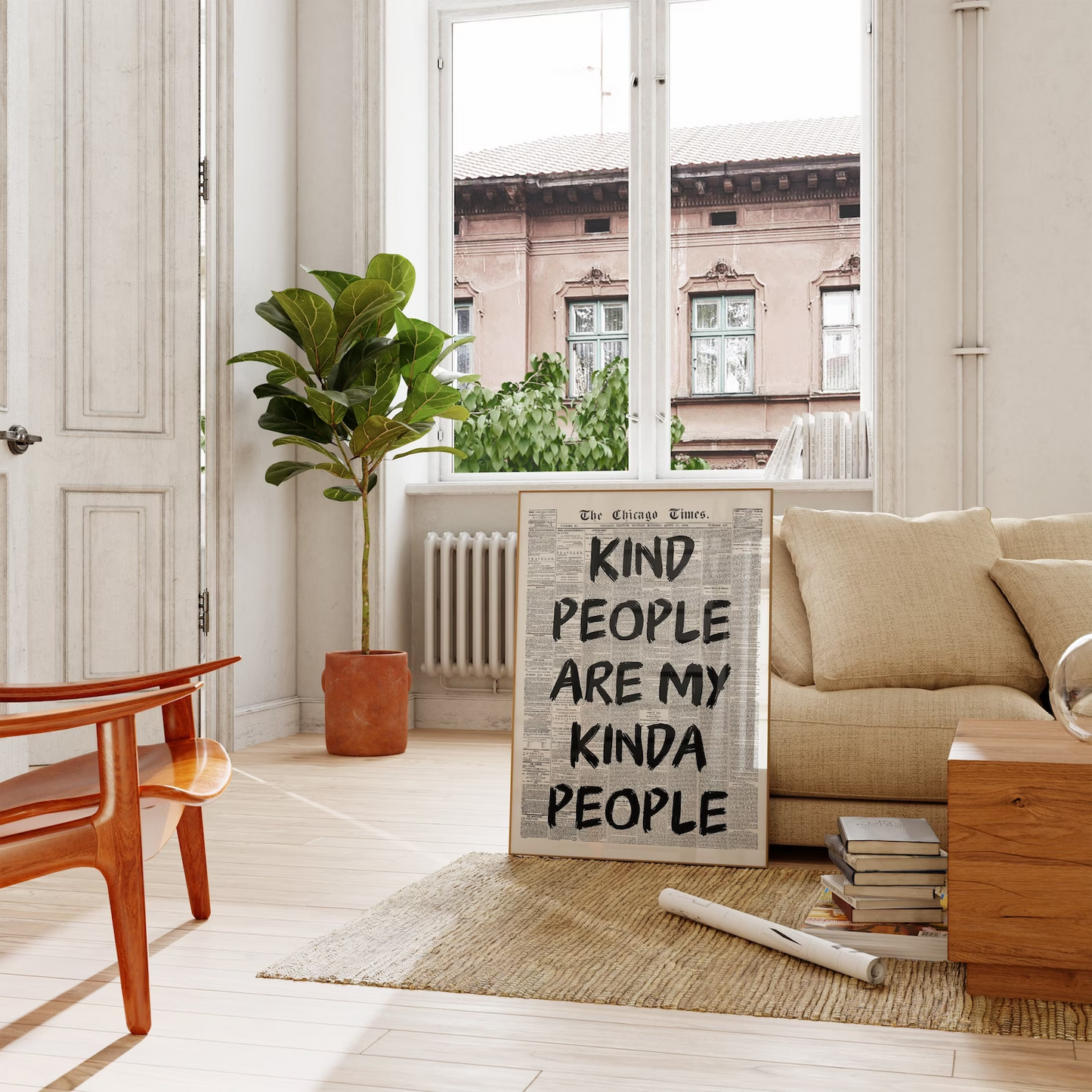 "KIND PEOPLE ARE MY KINDA PEOPLE"