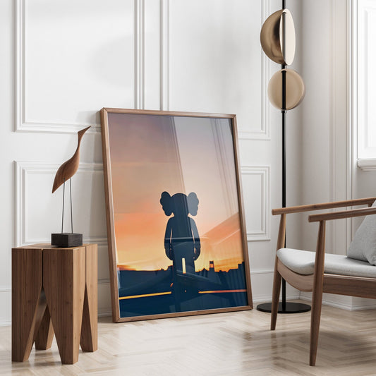 Standing Sunset Kaws