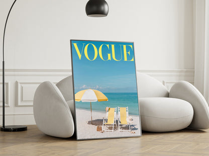 Vouge Beach Background