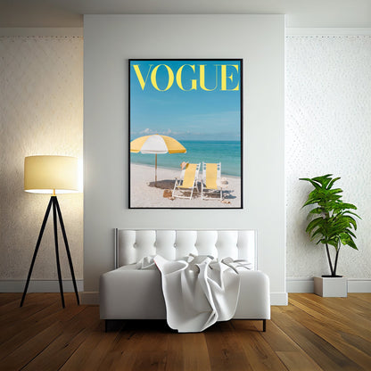 Vouge Beach Background