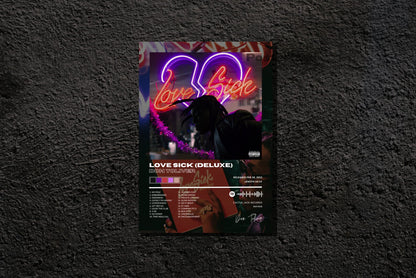 Don Toliver "LOVE SICK (DELUXE)" Album Cover