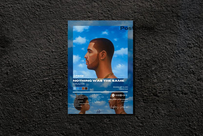 Drake " NOTHING WAS THE SAME" Album Cover