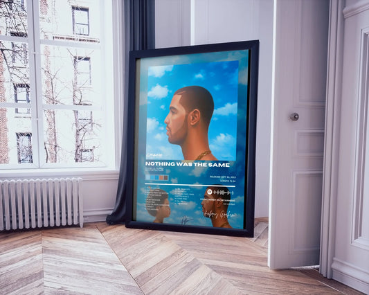 Drake " NOTHING WAS THE SAME" Album Cover