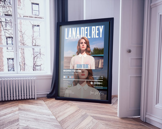 Lana Del Rey "BORN TO DIE" Album Cover