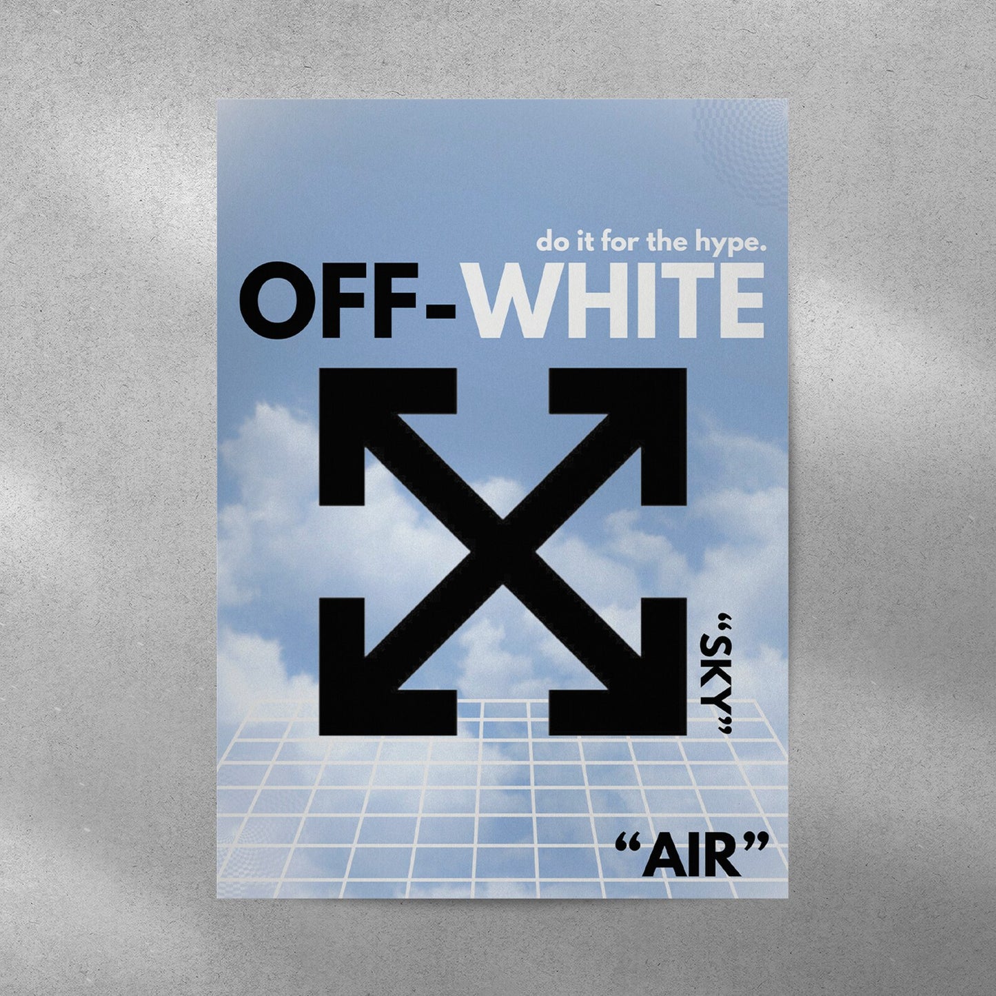 Off White Sky Blue