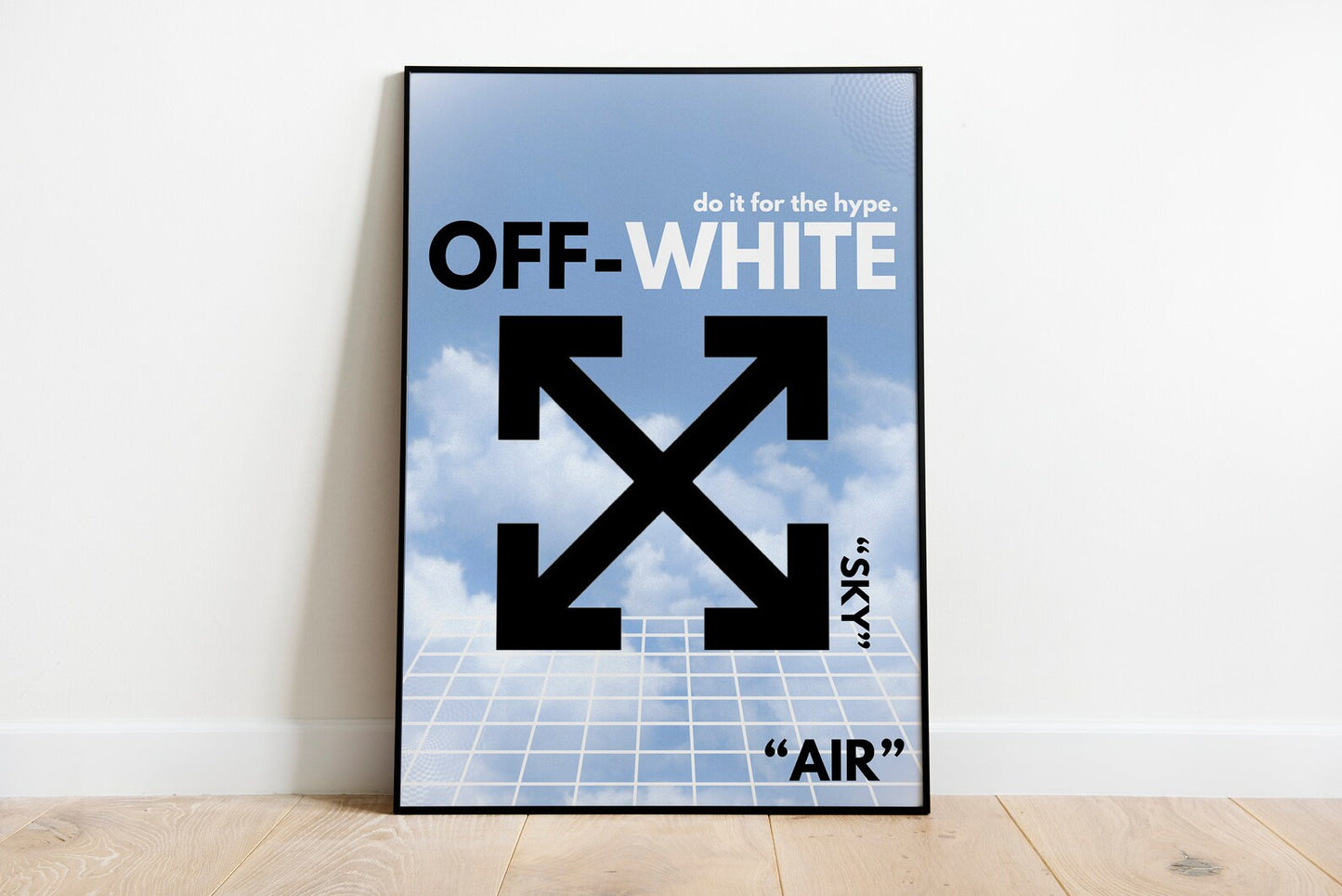 Off White Sky Blue