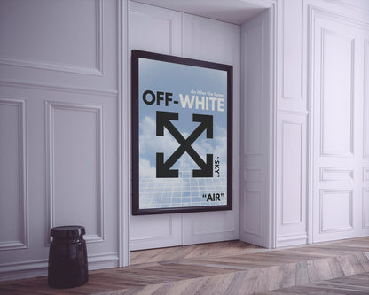 Off White Sky Blue